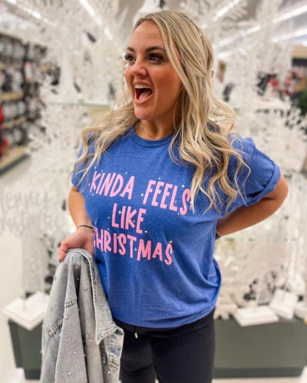 Kinda feels like Christmas tee