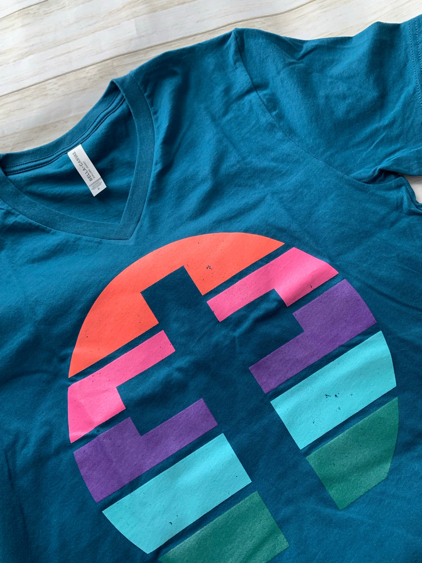 Colorful Cross Tee