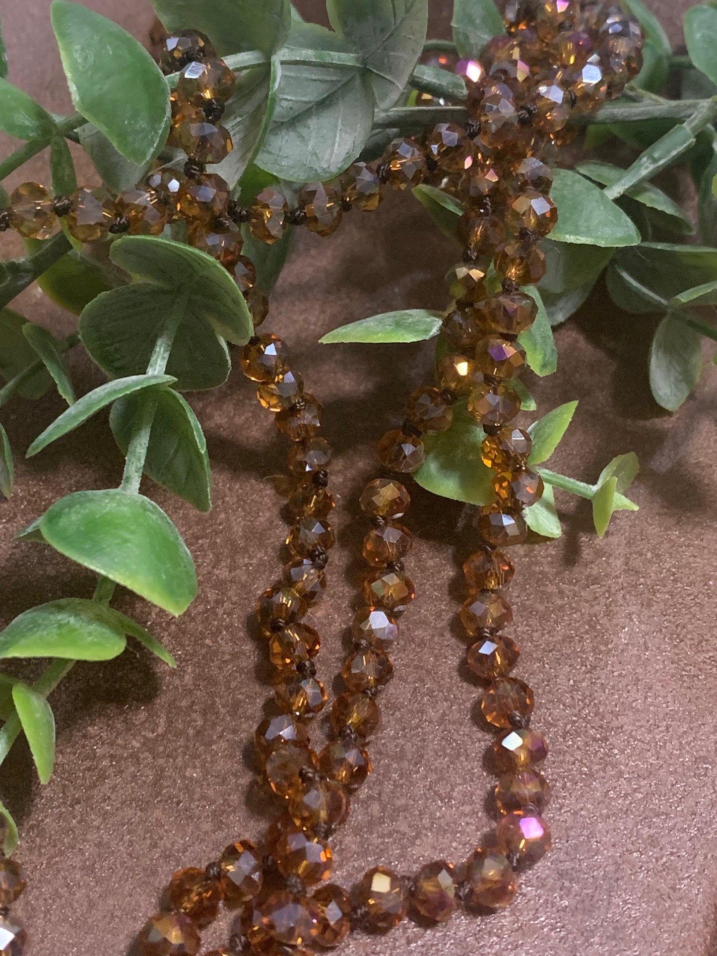 60” 6mm Beaded Necklace